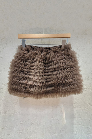 Ruffled Mini Skirt with Effortless Appeal