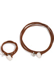 Chic Beaded Wrap Necklace