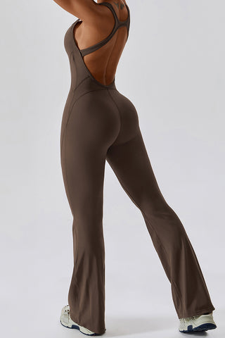 Flared Leg Jumpsuit