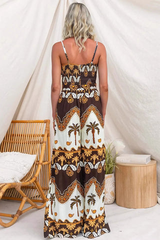Strappy Tie-Front Jumpsuit