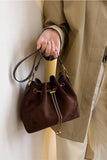 Drawstring Bucket Bag