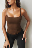 Sleek Scoop Neck Tank Top