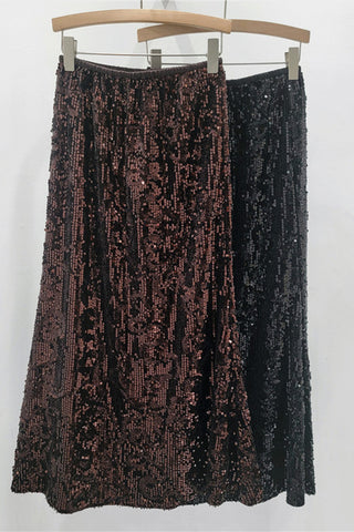 Elegant Sequin Skirt