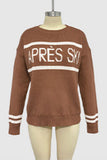 Graphic Knit Sweater