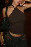 Halter Neck Tank Top