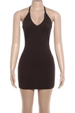 Racerback Bodycon Casual Dress
