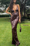 Sequin Evening Gown