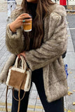 Stylish Faux Fur Jacket