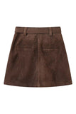 Mini Skirt with Stitch Detail