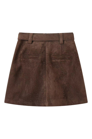 Mini Skirt with Stitch Detail