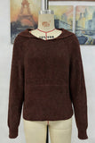 Cozy Hooded Sweater with Pocket