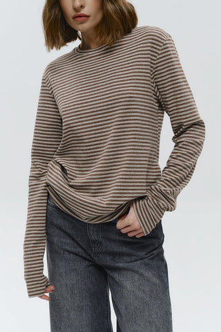 Classic Striped Long Sleeve T-Shirt