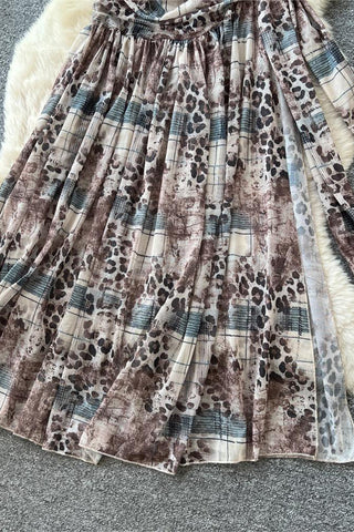 Halter Maxi Casual Dress