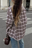 Classic Plaid Button-Up Shirt