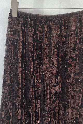 Elegant Sequin Skirt