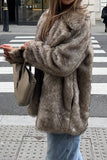 Stylish Faux Fur Jacket