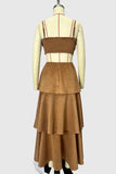 Tiered Boho Maxi Dress