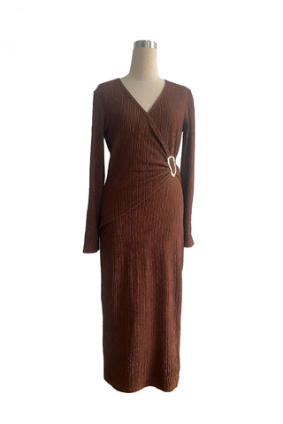 Wrap Detail Casual Dress