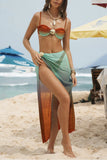 Stylish Bikini Set with Elegant Cover-up