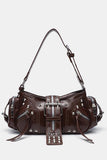 Edgy Studded Strap Belt Bag