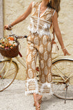 Boho Chic Wide-Leg Pants Set
