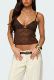 Lace Detail Cami Top