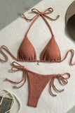 Tie-Strap Bikini Set