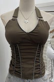 Strappy Halter-Neck Camisole