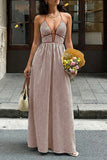 Strappy Maxi Casual Dress