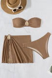 Elegant Three-Piece Bikini Set