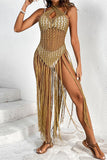 Fringe Crochet Vacation Cover-Up