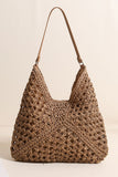 Chic Woven Hobo Bag