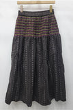 Vintage Striped Floral Skirt