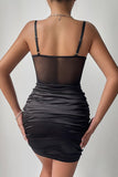 Lace-Detail Bustier Sundress