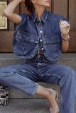 Button-Front Utility Vest
