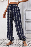Boho Print Casual Lounge Pants