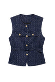 Embellished Buttoned Vest