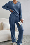 Ribbed Knit Lounge Set