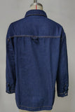 Classic Button Denim Shirt