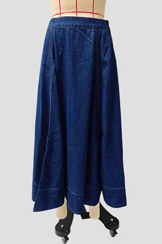 Off-Shoulder Maxi Skirt