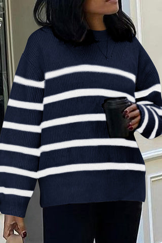 Classic Striped Pullover Sweater