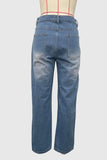 Embellished Wide-Leg Jeans