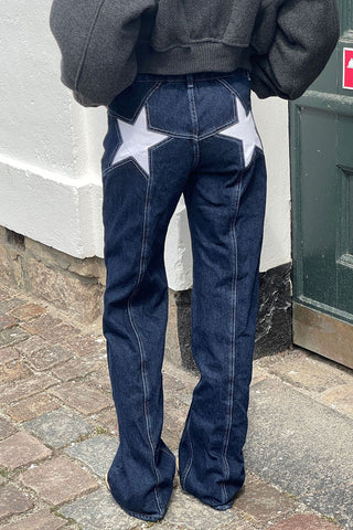 Star-Accent Casual Pants