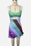 Strappy A-Line Casual Dress