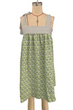 Striped Bow-Tie Casual Dress