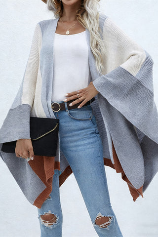 Geometric Open-Front Shrug
