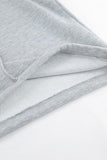 Relaxed Fit Casual Pullover Top and Sweatpants Set