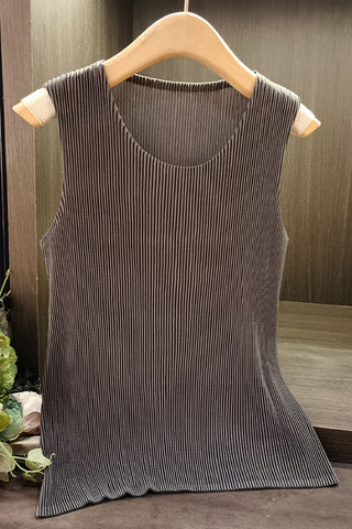 Stylish Ribbed Tank Top