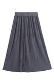 Pleated Maxi Skirt for Casual Days