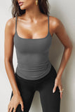 Sleek Scoop Neck Tank Top